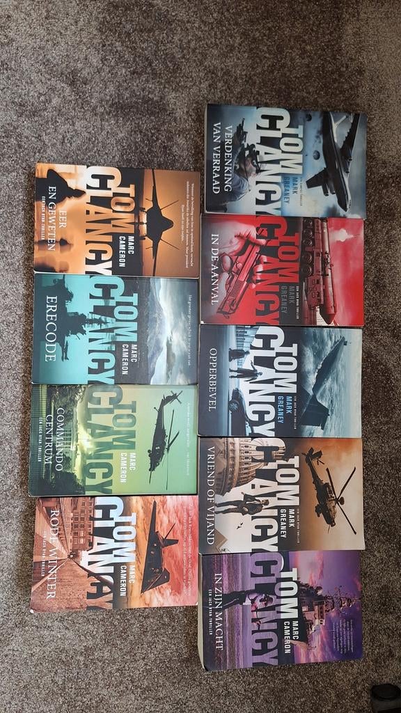 Tom Clancy, Boeken, Ophalen of Verzenden, Zo goed als nieuw