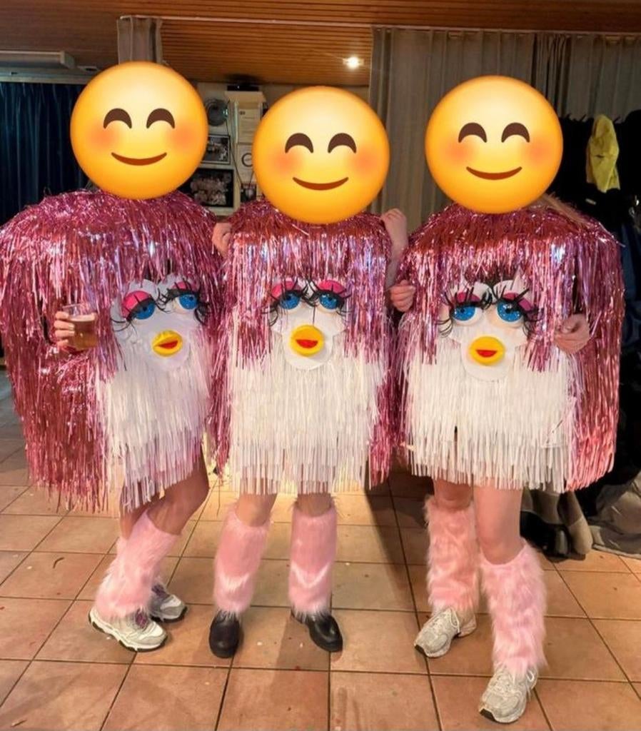 Furby kostuum, carnaval, Kleding | Dames, Carnavalskleding en Feestkleding, Ophalen, Gedragen, Carnaval
