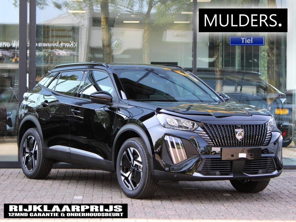 Peugeot e-2008 Allure Avantage 54 kWh VOORRAAD KORTING, 12 maanden, Stof, 156 pk, Zwart