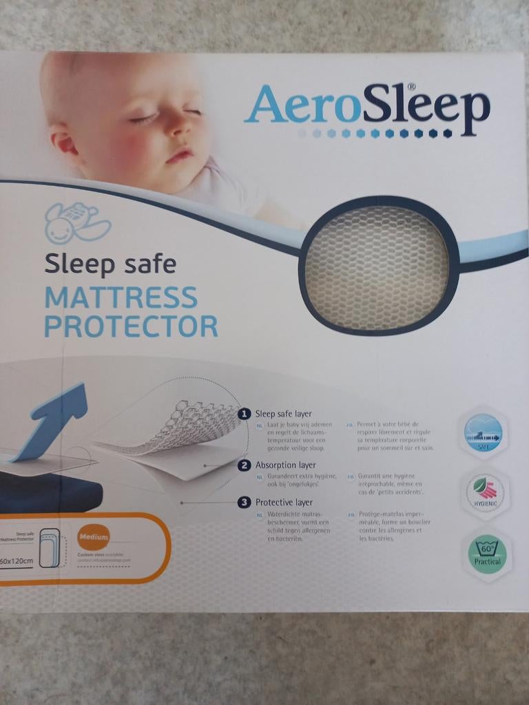 Aerosleep matras beschermer, Ophalen of Verzenden, Zo goed als nieuw, Ledikant