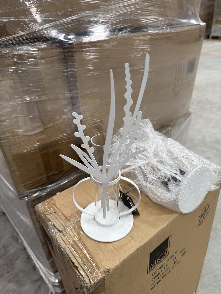 Partij 500x Tulpen vaas met glaasje  €0,75 p/s, Ophalen, Overige kleuren, Glas, Minder dan 50 cm