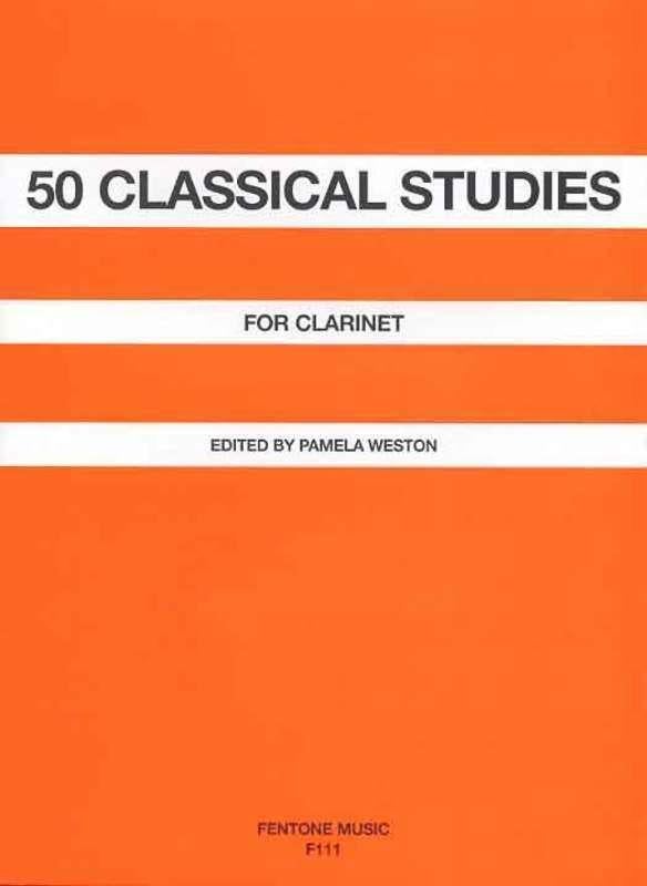 50 classical studies clarinet, Muziek en Instrumenten, Bladmuziek, Ophalen of Verzenden, Nieuw, Les of Cursus, Klassiek