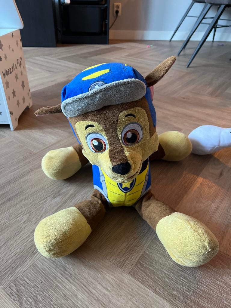 2 Paw Patrol Knuffels Chase & Marshall, Ophalen, Gebruikt, Hond