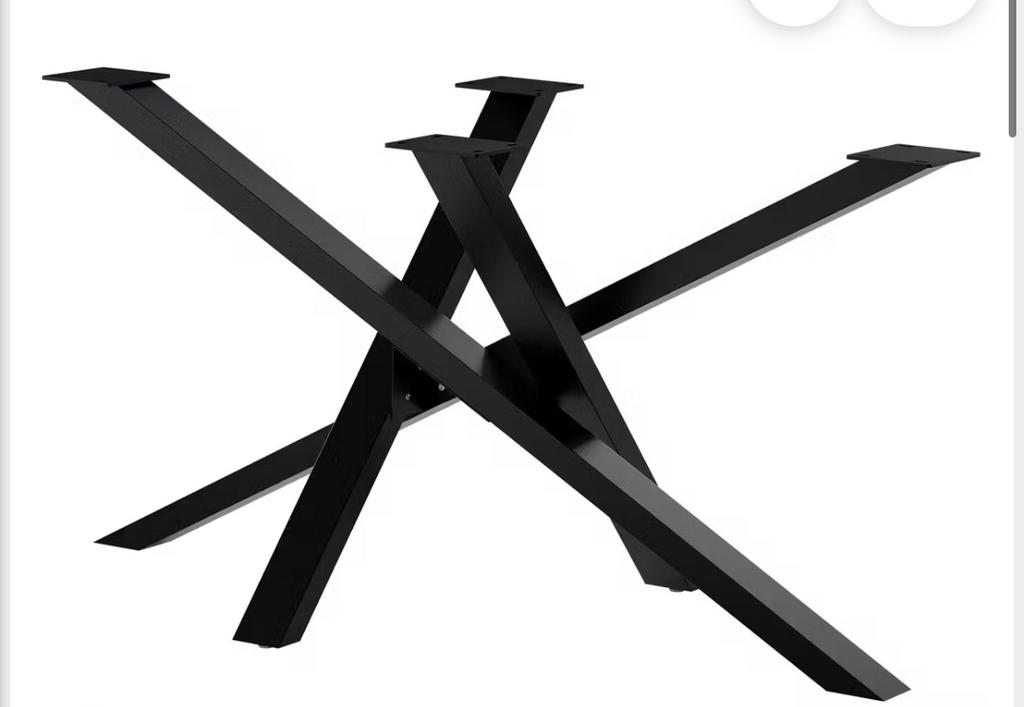 Tafelpoten nieuw meer soorten, Ophalen, Zo goed als nieuw, Rechthoekig, 50 tot 100 cm