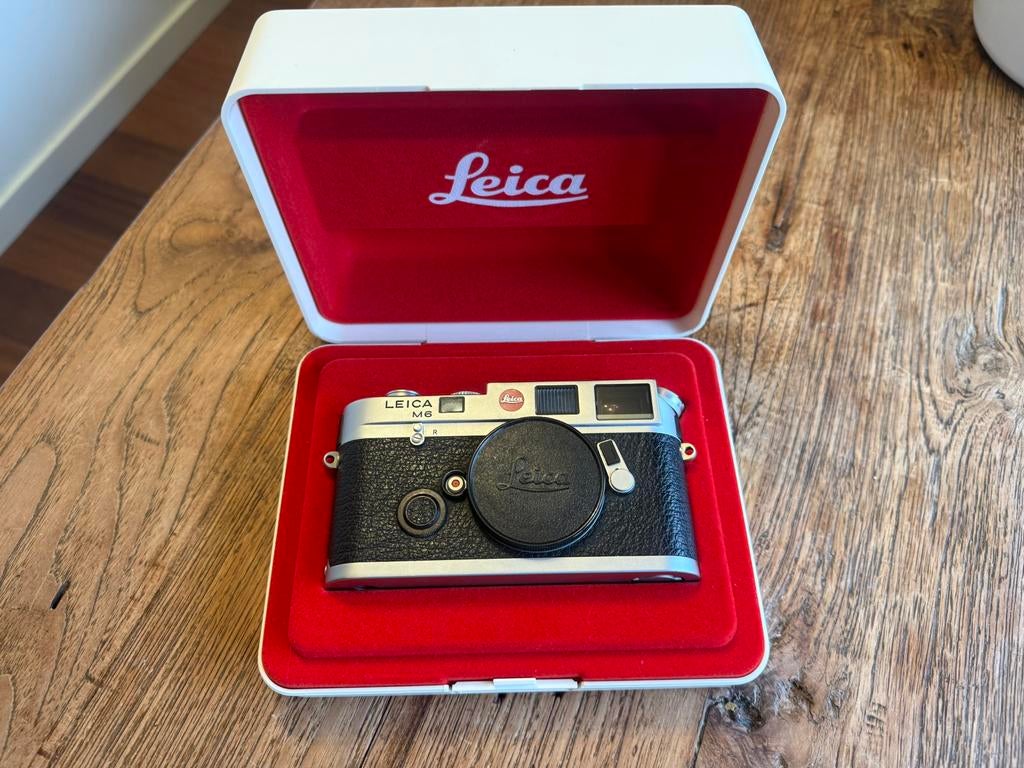 Leica m6 classic 0.72 chrome 1995, Ophalen, Gebruikt, Compact, Leica
