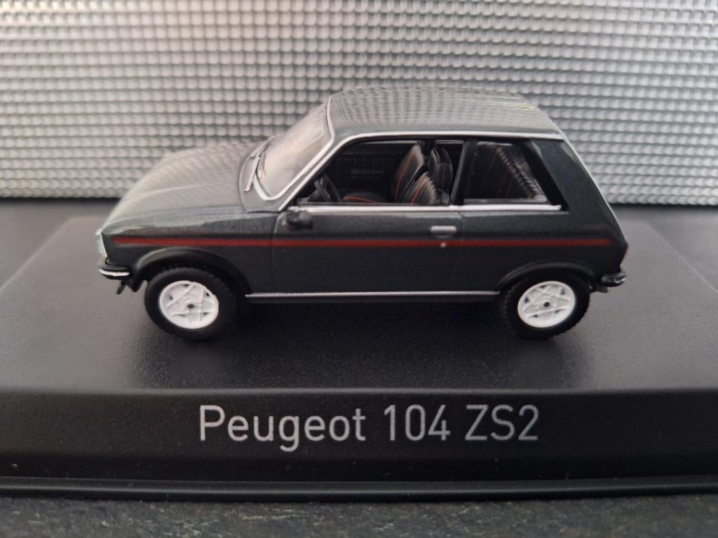 Peugeot 104 ZS2 1979 Schaal 1:43, Hobby en Vrije tijd, Modelauto's | 1:43, Auto, Norev, Ophalen of Verzenden, Norev