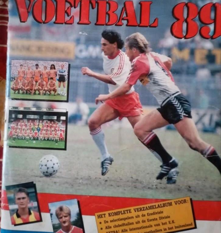 Voetbal 89 verzamelalbum, Ophalen of Verzenden, Zo goed als nieuw, Buitenlandse clubs, Poster, Plaatje of Sticker