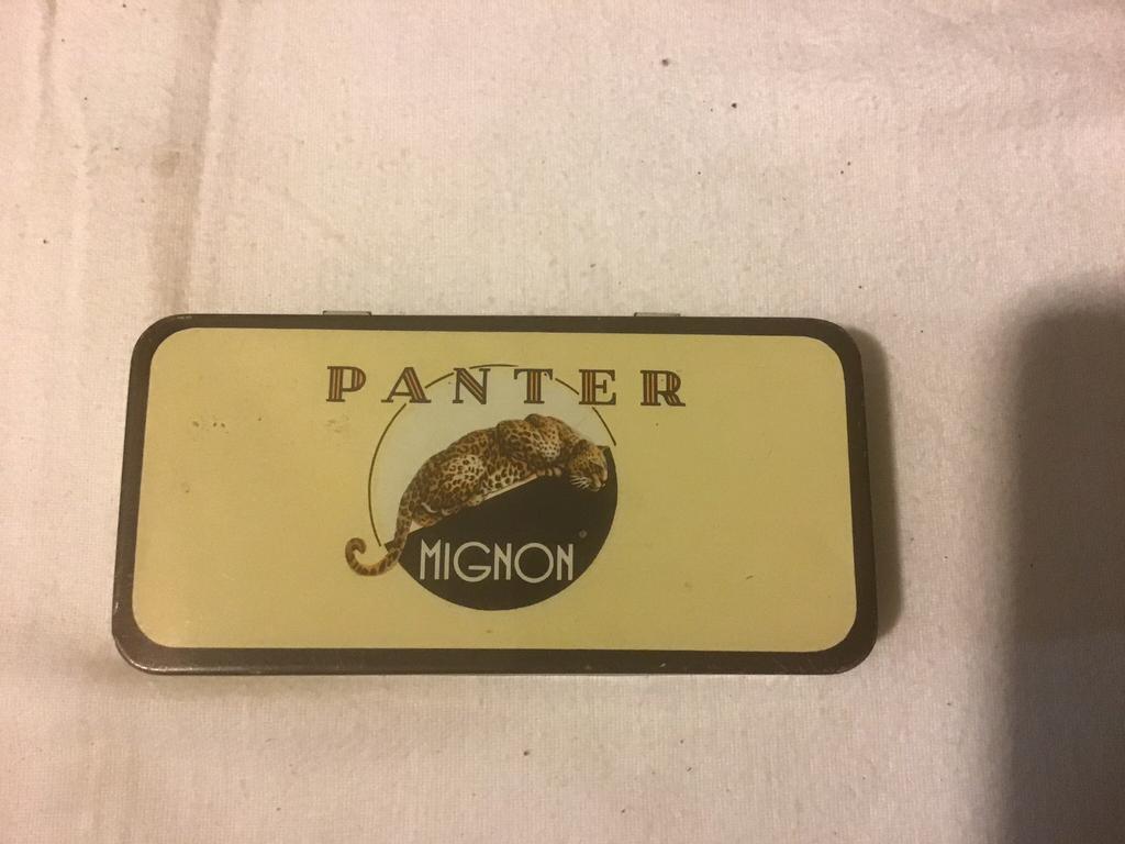 Panter Mignon blik, Verzamelen, Blikken, Ophalen of Verzenden, Overige