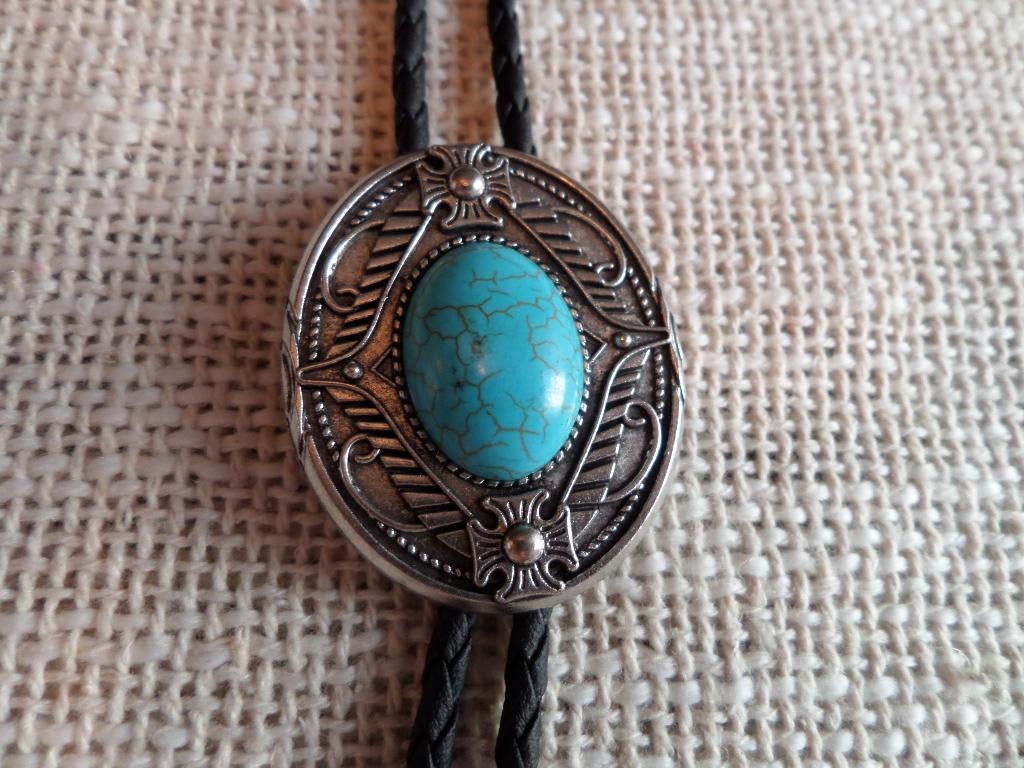 Western Amerikaanse stropdas. (Bolo tie)