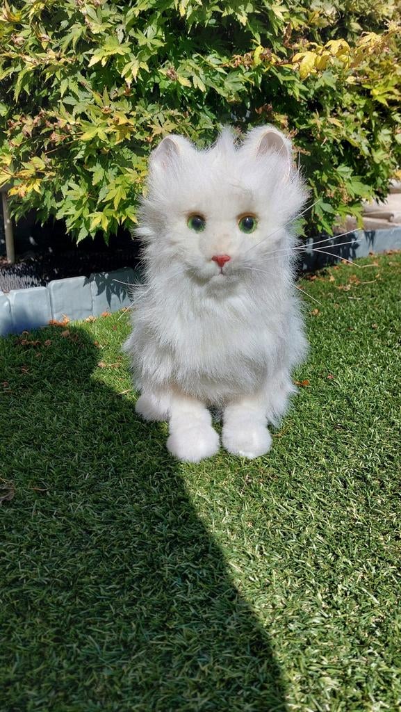 furreal friends poes lulu zittend model / robot kat, Kinderen en Baby's, Speelgoed | Knuffels en Pluche, Ophalen, Zo goed als nieuw