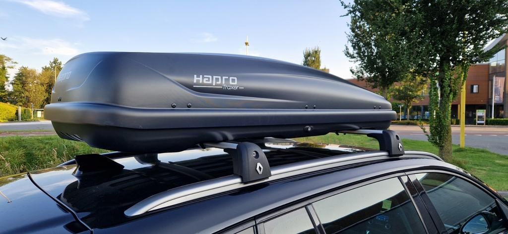 TE HUUR Hapro Traxer 6.6 410L, Auto diversen, Dakkoffers, Ophalen