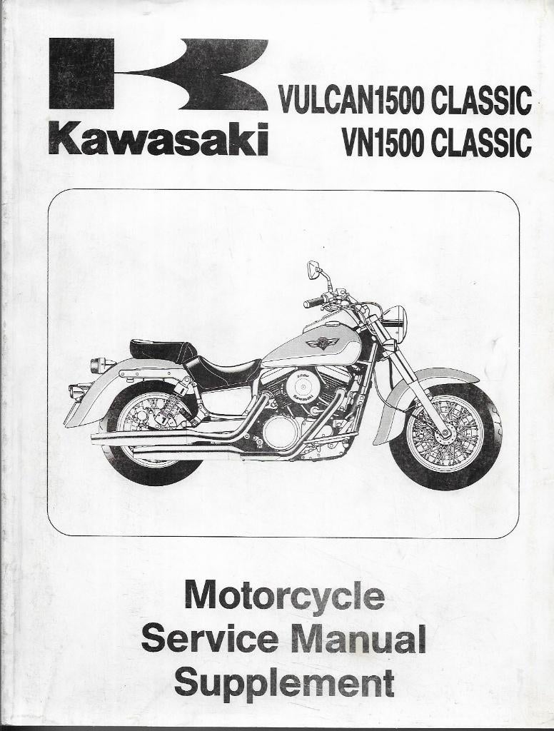 Kawasaki Vulcan 1500 Classic VN1500 Supplement (6171z), Motoren, Ophalen of Verzenden, Kawasaki