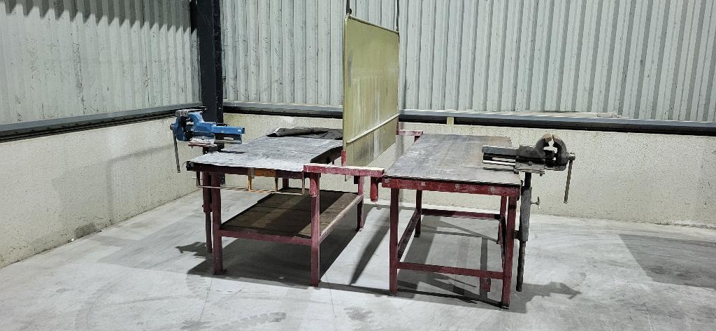 werkbank, Doe-het-zelf en Verbouw, Werkbanken, Ophalen, Gebruikt, 70 tot 120 cm, Bankschroef