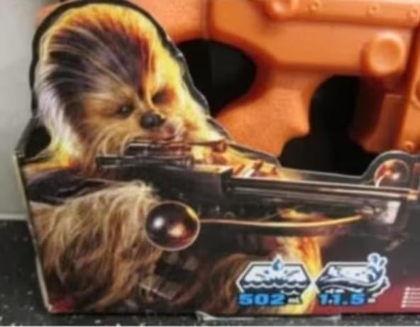 STAR WARS SUPER SOAKER CHEWBACCA NIEUW, Kinderen en Baby's, Carnavalskleding en Verkleedspullen, Nieuw, Jongen of Meisje, Ophalen of Verzenden