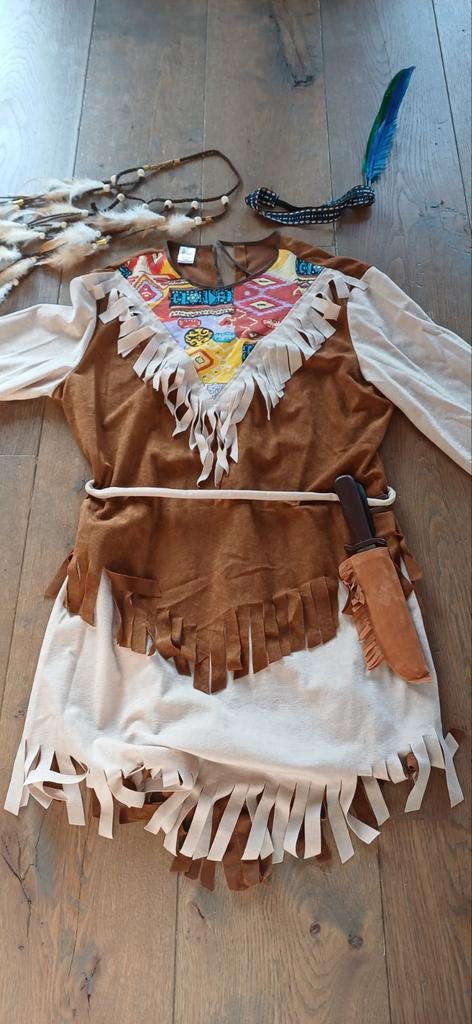 Indianenjurk Carnaval Maat 40, Ophalen of Verzenden, Carnaval