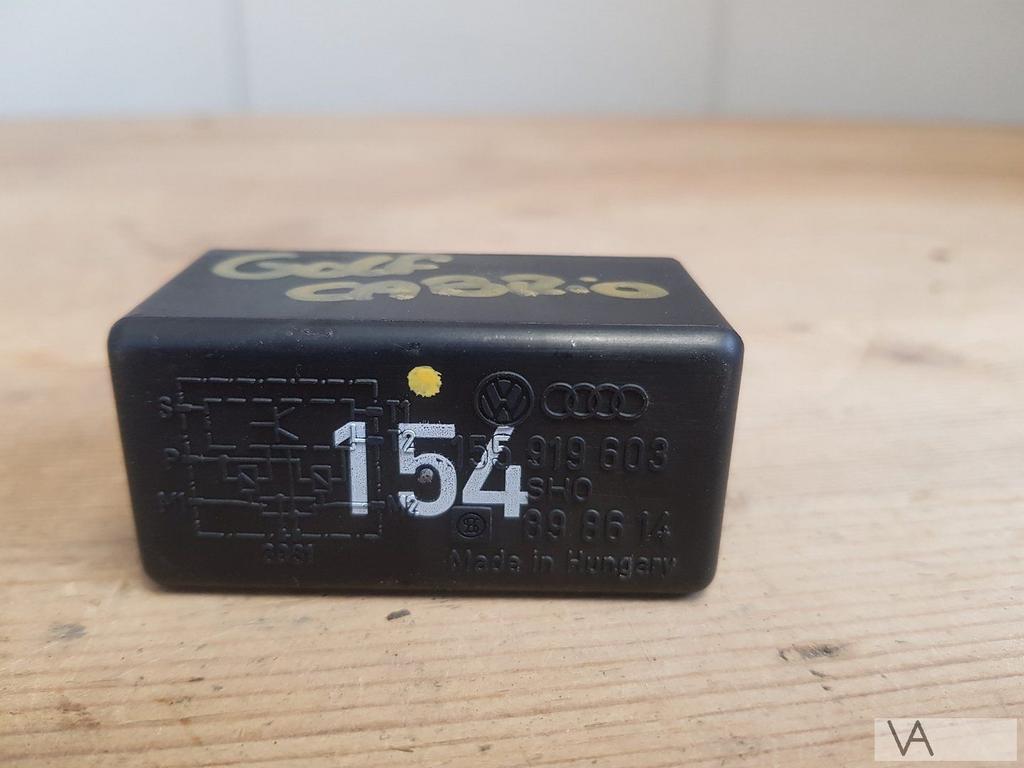 VW Golf 3 en 4 cabrio cabriolet dakrelais elektrisch dak €50, Gebruikt, -, Volkswagen, -