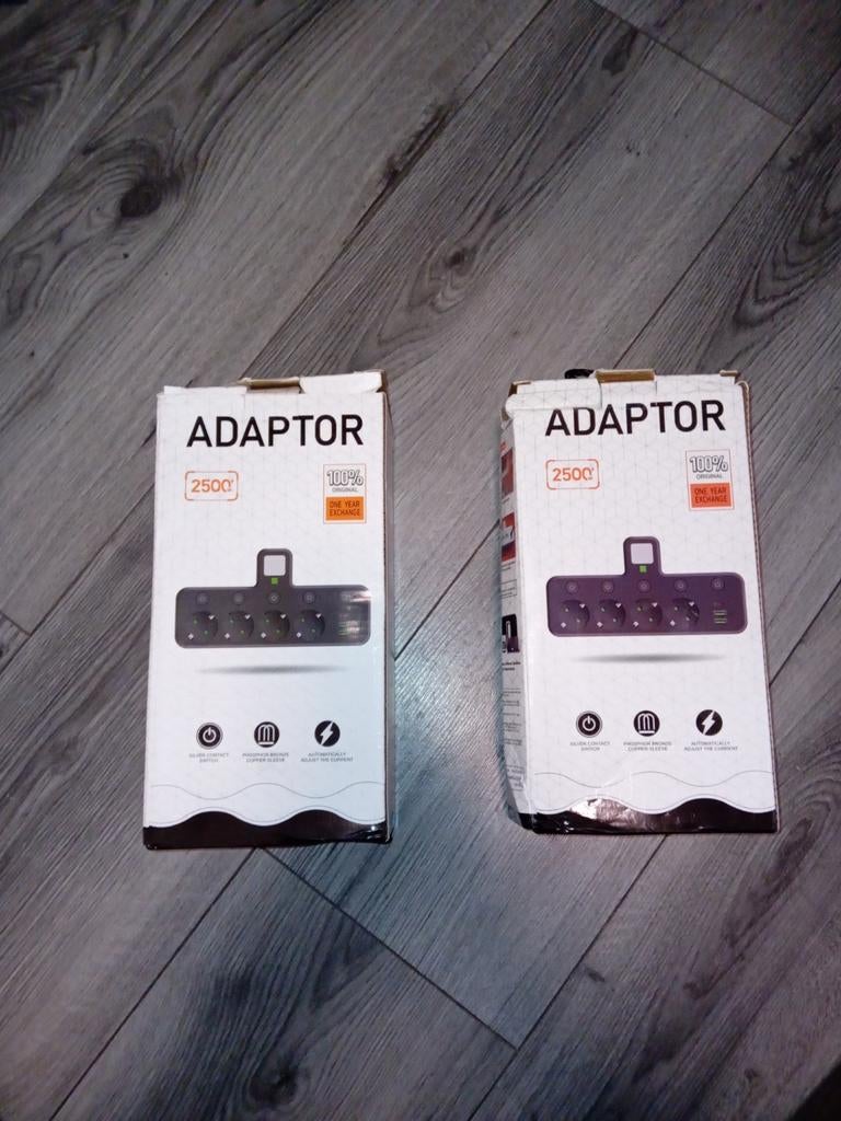 Adaptor met meerdere stopcontacten, Ophalen of Verzenden