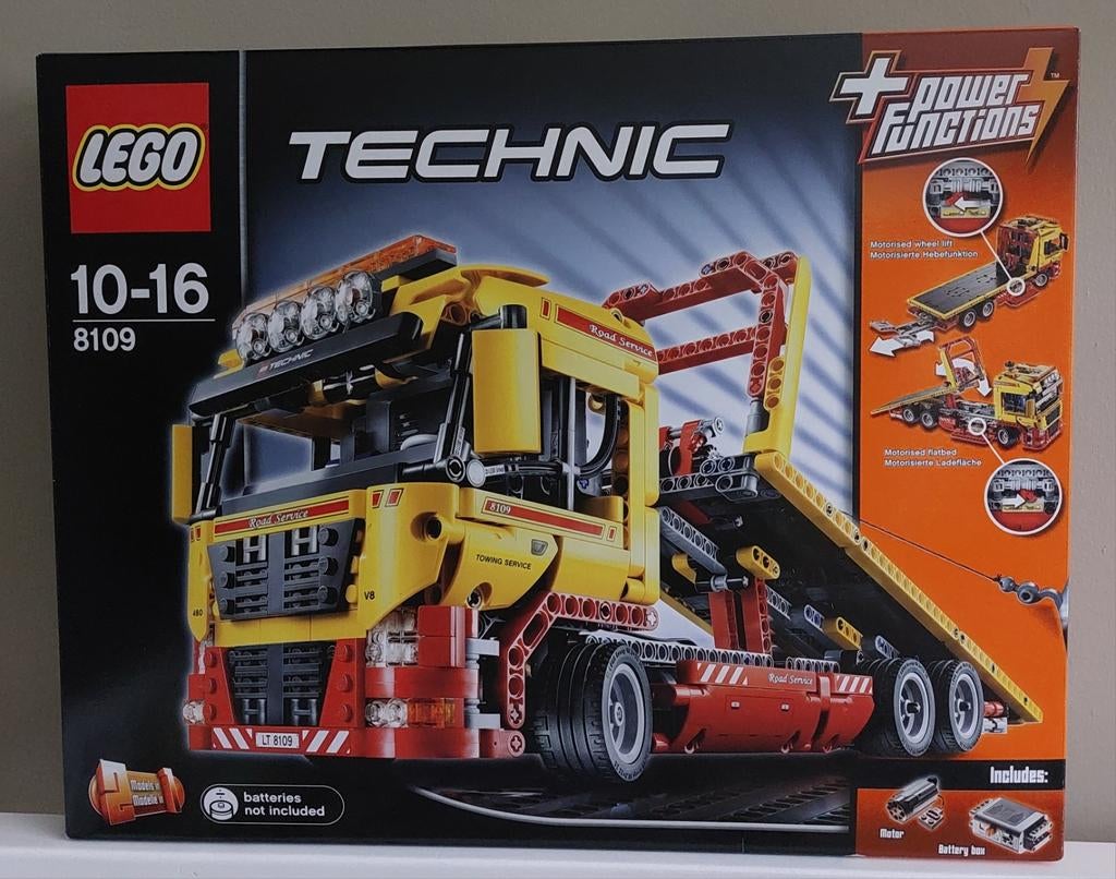 LEGO Technic 8109 Road Service Truck, Ophalen of Verzenden, Nieuw, Complete set, Lego