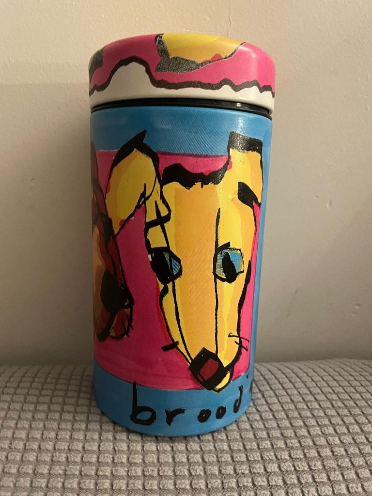 Beschuitblik van H. Brood., Verzamelen, Blikken, Ophalen of Verzenden, Zo goed als nieuw, Beschuit, Overige merken