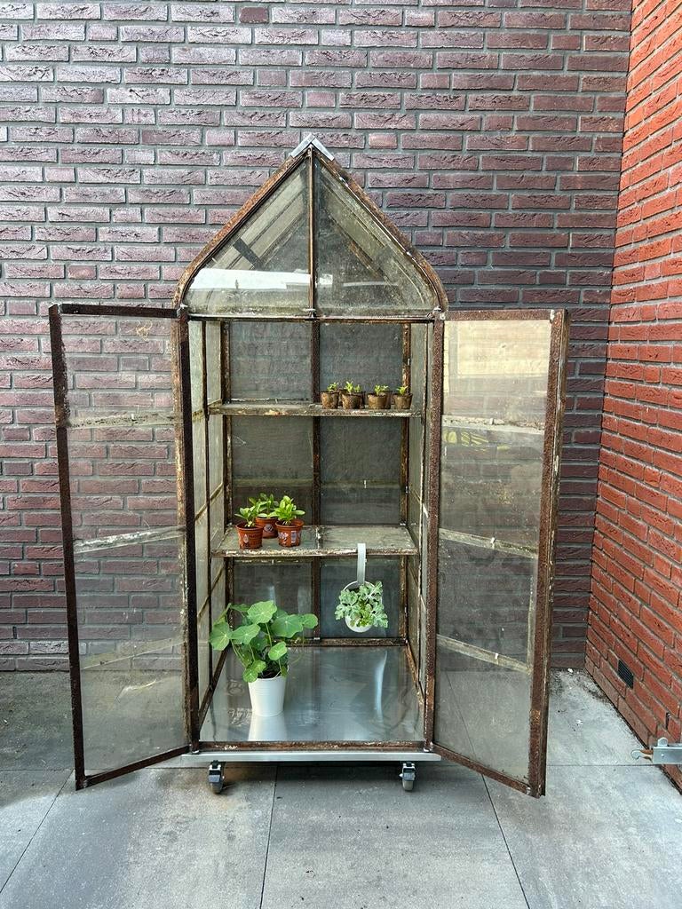 Greenhouse kas 70 x 75 x 175 cm de enige echte! glaskas, Tuin en Terras, Kassen, Staal, Kweekkas, Ophalen of Verzenden, Zo goed als nieuw
