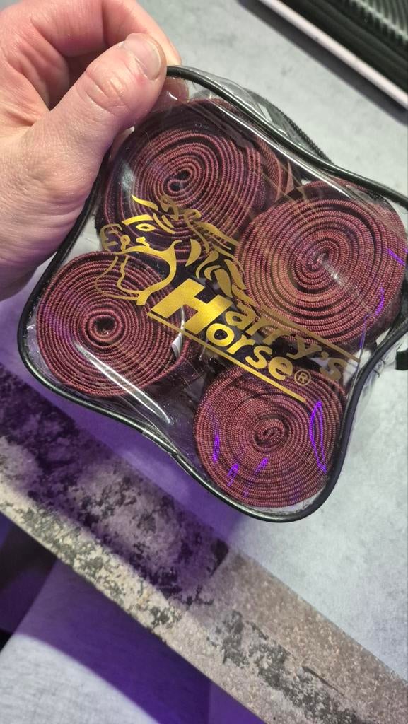 Harry Horse bandages - bordeaux - warmbloed, Ophalen of Verzenden, Nieuw, Rijden