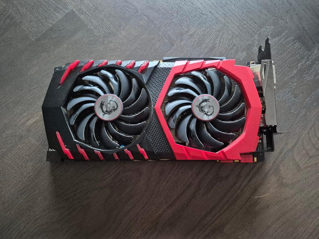 MSI GTX 1080 8gb - Videokaart, PCI-Express 3, Gebruikt, HDMI, Ophalen of Verzenden