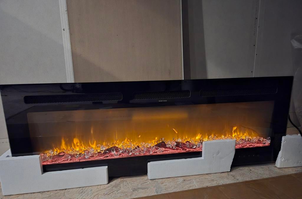 Nieuwe luxe elektrische vuur haard 127cm/46inch, Huis en Inrichting, Haarden, Nieuw, Elektrische haard, Ophalen of Verzenden