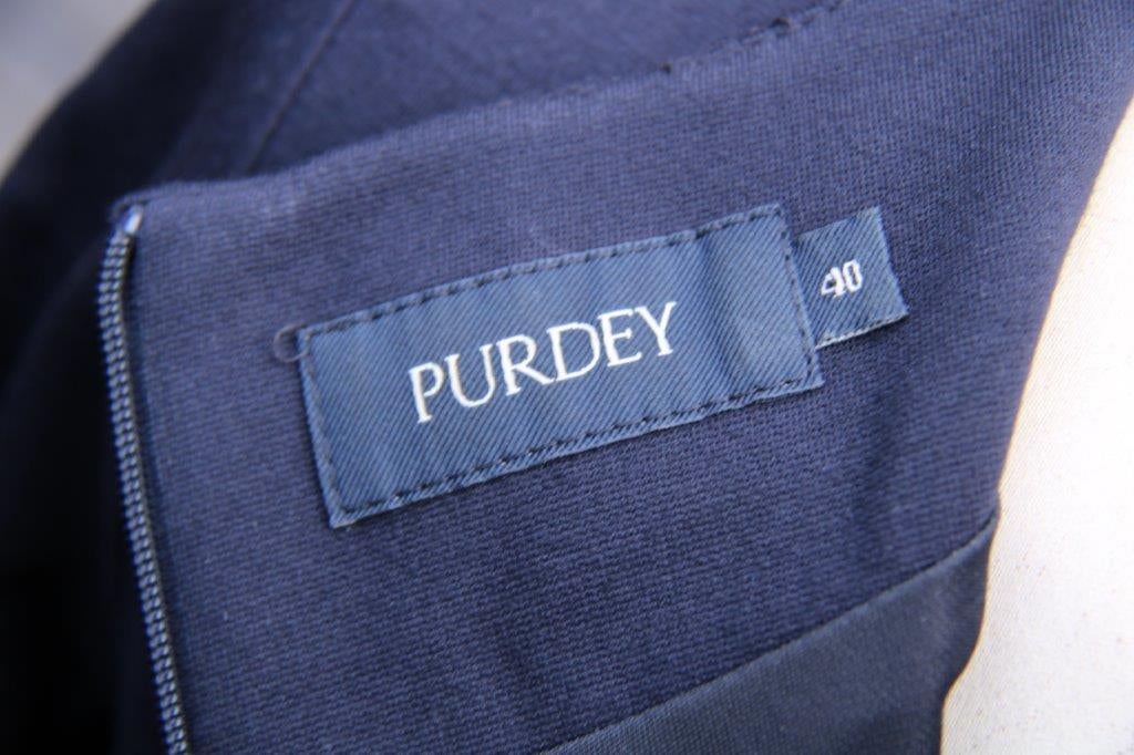 Jurk donkerblauw Purdey mt 40 Vaste prijs, Kleding | Dames, Jurken, Maat 38/40 (M), Blauw, Ophalen of Verzenden, Zo goed als nieuw