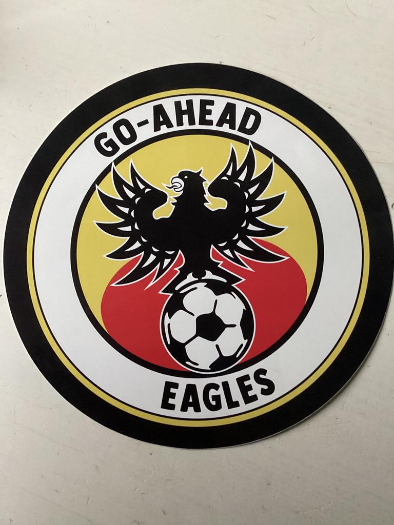 Sticker Go - Ahead Eagles, Verzenden, Zo goed als nieuw, Poster, Plaatje of Sticker