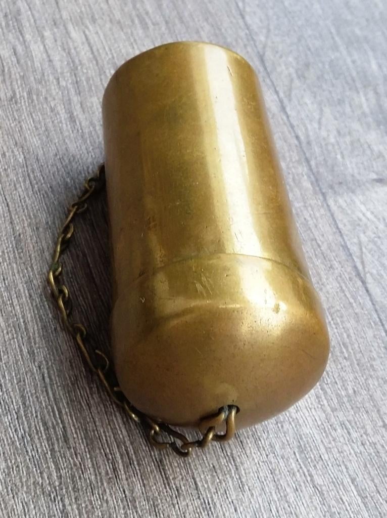 Circa 1750 - 1850 Tondeldoos Vuurmaker Pijp Roker Vuurslag, Antiek en Kunst, Antiek | Koper en Brons, Ophalen of Verzenden