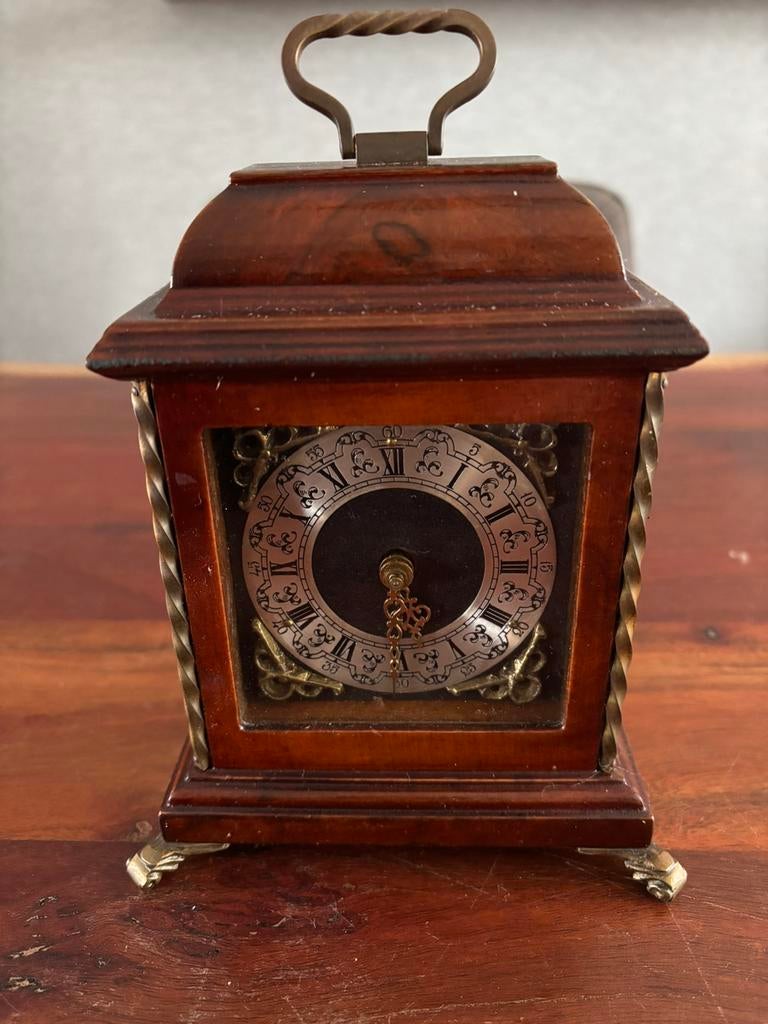 Tafelklokje Wuba 1967, Ophalen of Verzenden, Gebruikt, Analoog, Wekker of Tafelklok