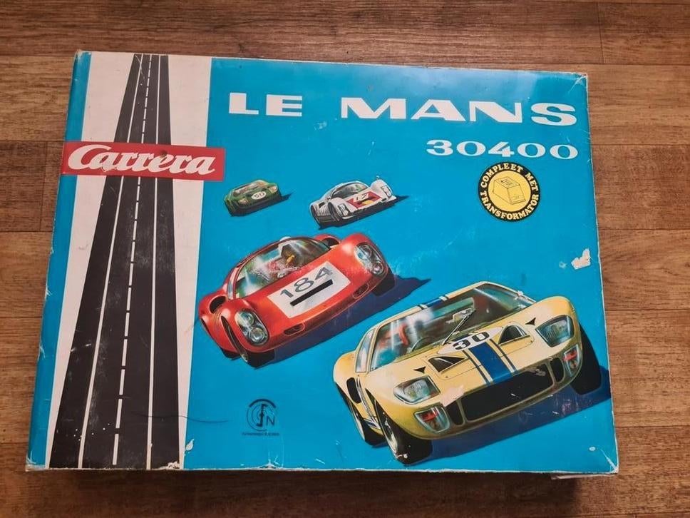 Carrera le mans 30400 racebaan electriche vintage, Ophalen of Verzenden, Gebruikt, Elektrisch, Carrera