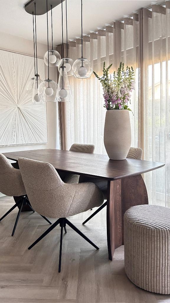 Deens ovale eettafel - massief eiken (diverse maten), Nieuw, Vijf personen of meer, 150 tot 200 cm, Eikenhout