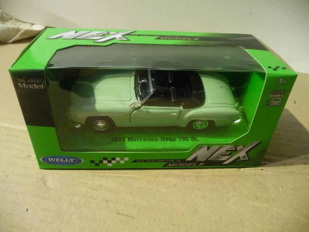 Mercedes Benz 190SL 1955. Nieuw gesealde doos. Verzending ok, Ophalen, Nieuw, Auto, Overige merken
