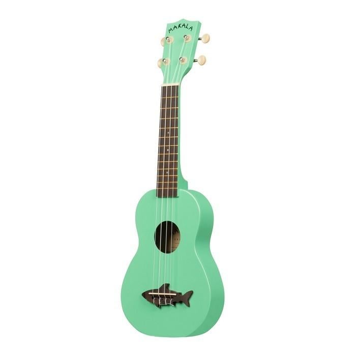 Kala Makala Shark Surf Green sopraan ukelele, ., Nieuw, Ophalen of Verzenden, Akoestische gitaar