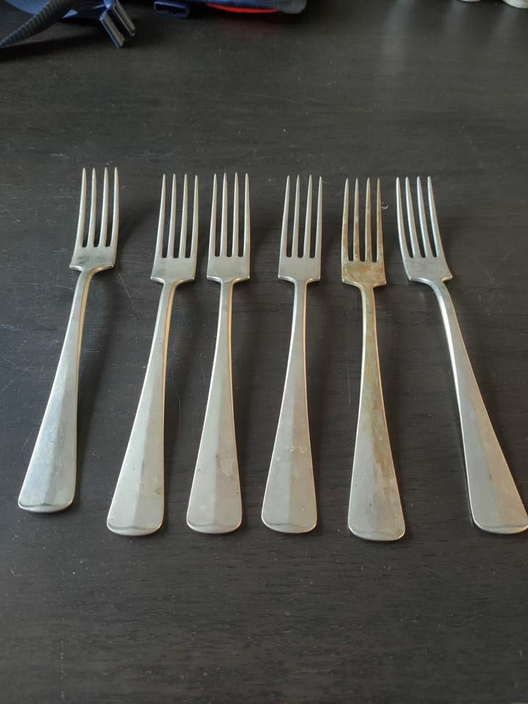 Zilver bestek gero alpaca vork, Ophalen of Verzenden