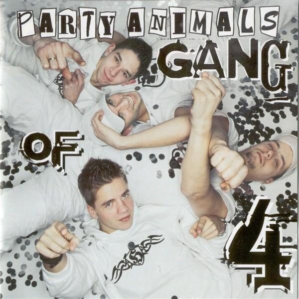 PARTY ANIMALS CD + DVD GANG OF 4, Ophalen of Verzenden, Zo goed als nieuw