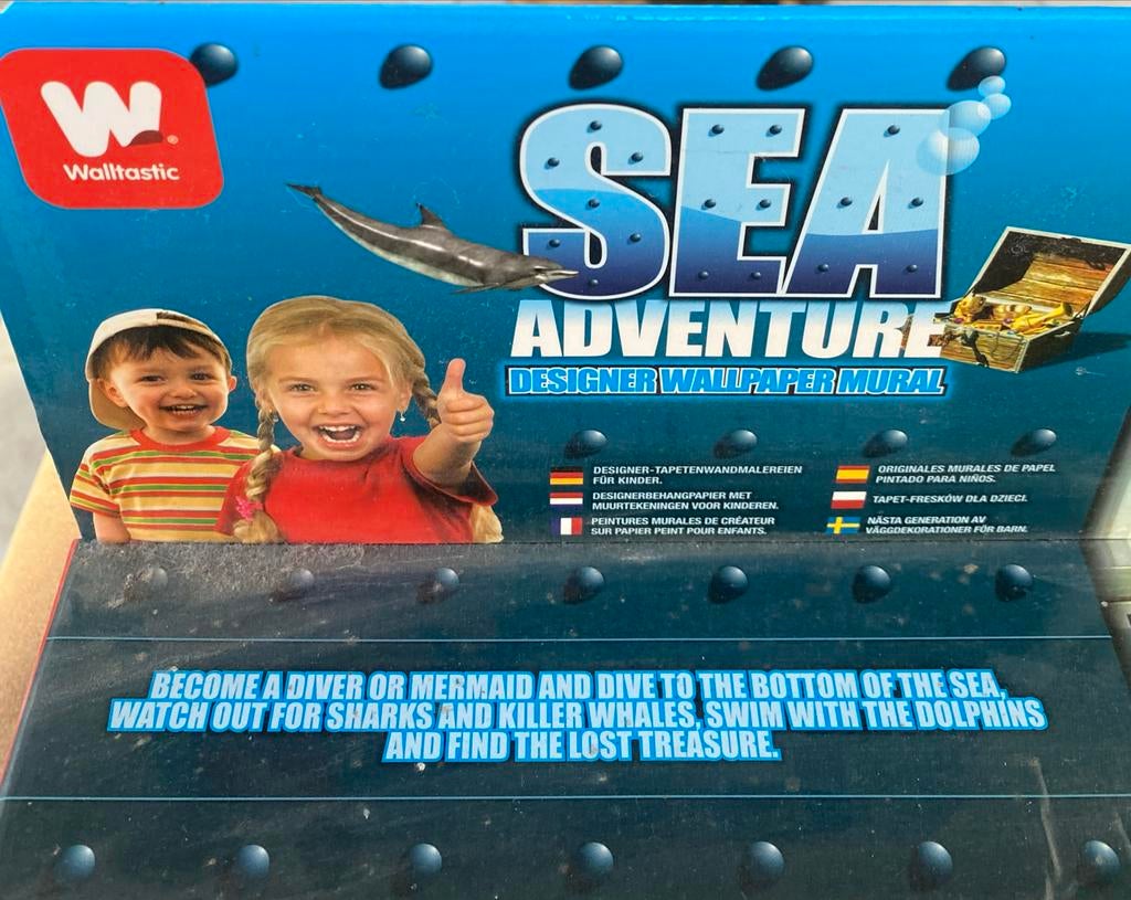 Walltastic Sea Adventure Behang - 12 Delen, Ophalen of Verzenden