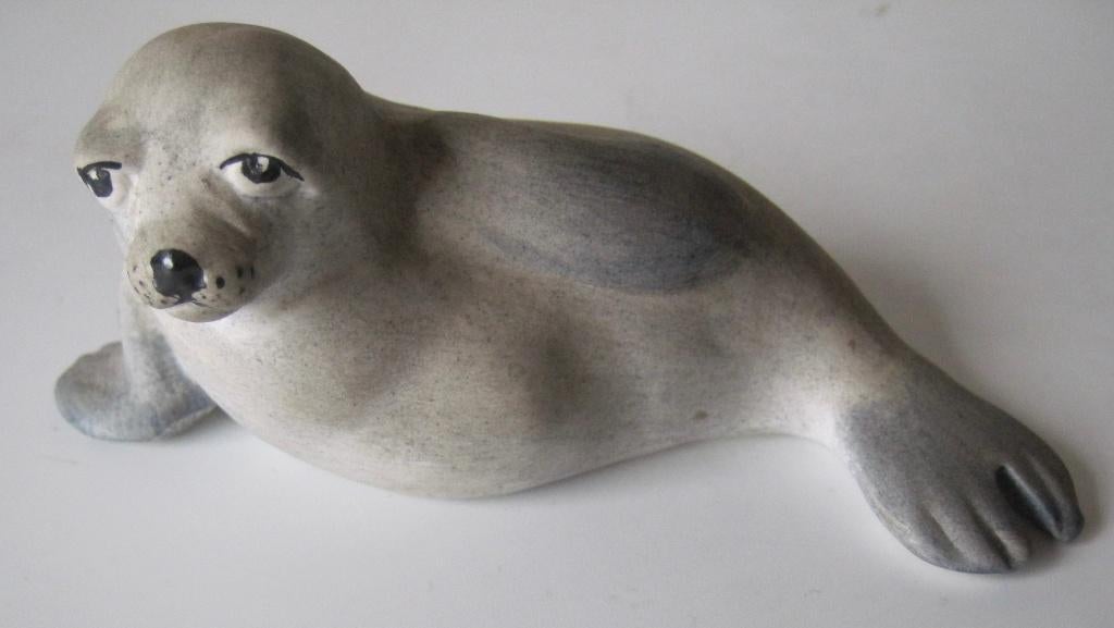zeehond van Coalport - fine bone China, Ophalen of Verzenden, Zo goed als nieuw, Dier