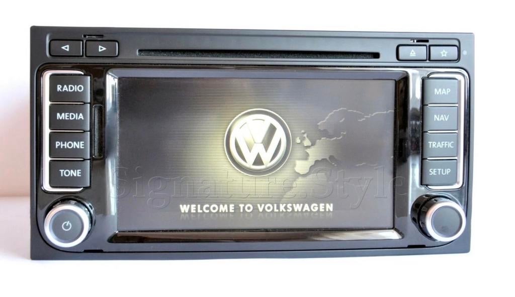 RNS 510 LED Volkswagen Transporter T5 & Touareg, Auto diversen, Autoradio's, Gebruikt, 1186RH, Continental, Ophalen of Verzenden