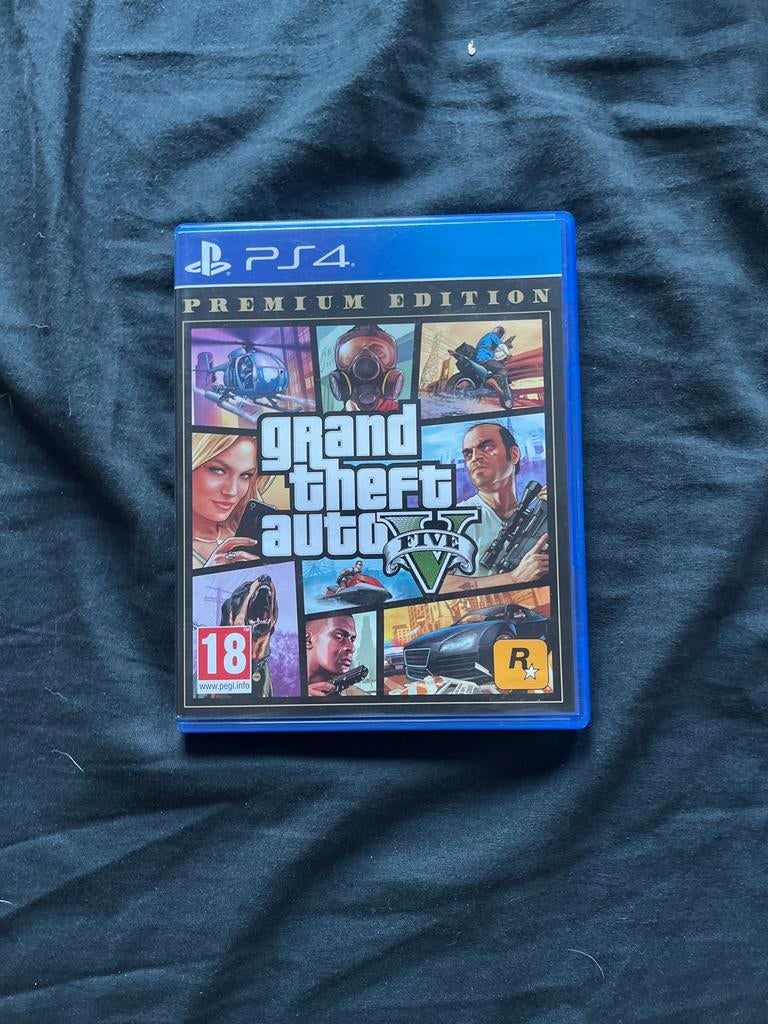 Grand Theft Auto V Premium Edition - PS4, Spelcomputers en Games, Spelcomputers | Sony PlayStation 4, Met games, Ophalen of Verzenden