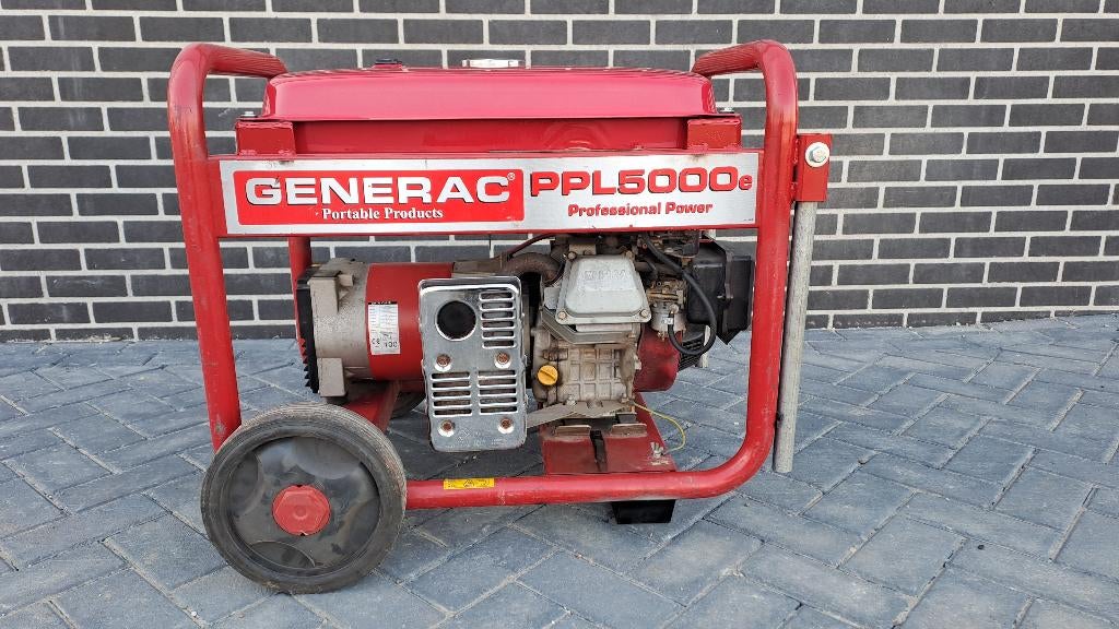 Generac PPL 5000E aggregaat profi B&S motor electric start, Ophalen, -, -, Zo goed als nieuw