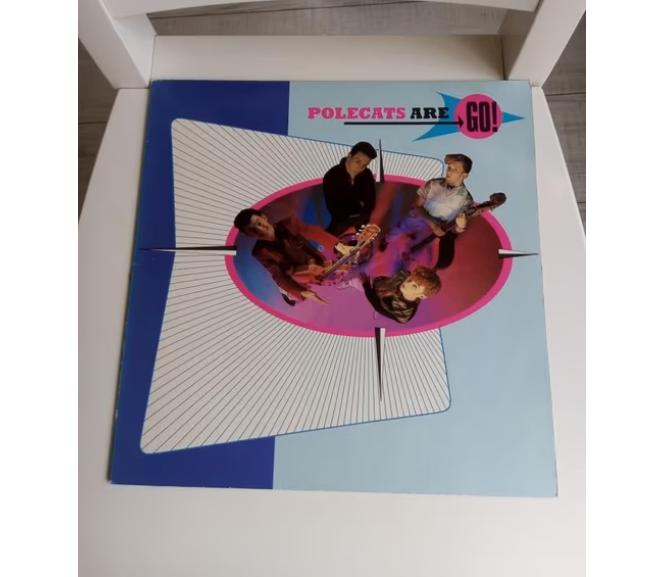 original lp- the polecats-the polecats are go uit 1981, Ophalen of Verzenden, Zo goed als nieuw, 12 inch