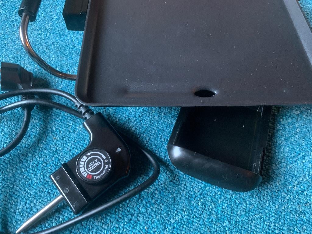 Captain Cook elektrische Tafelgrill 28x28cm bakplaat, Witgoed en Apparatuur, Ophalen of Verzenden, Zo goed als nieuw, Tafelgrill