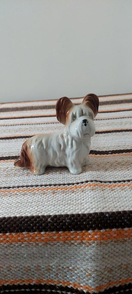 Vintage porselein terriër hond Foreign 9000, Ophalen of Verzenden, Zo goed als nieuw, Dier
