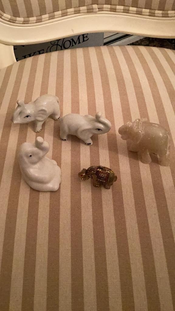 Olifanten, Verzamelen, Beelden en Beeldjes, Verzenden, Zo goed als nieuw