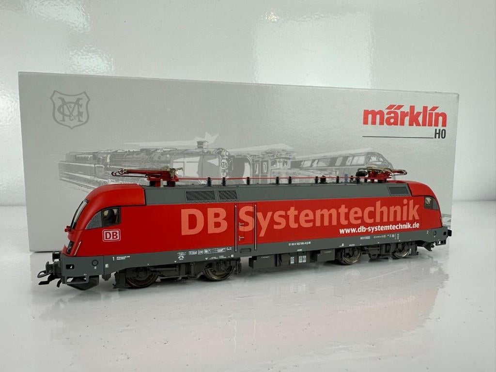 Marklin 39848 - Elektrische locomotief serie 182 - Machinist, Wisselstroom, Locomotief, -, -