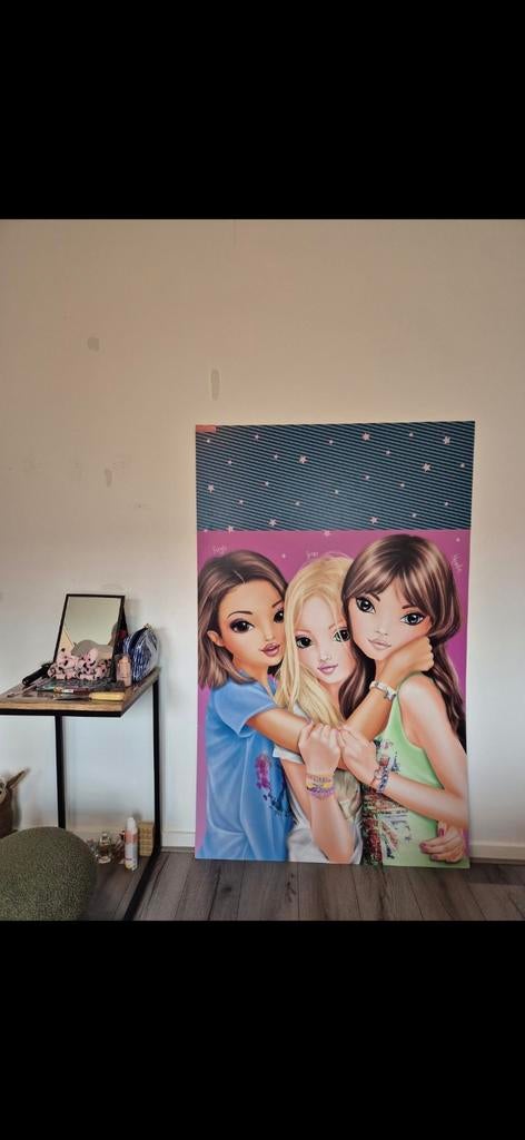 Groot schilderij Top Models, Ophalen, Zo goed als nieuw