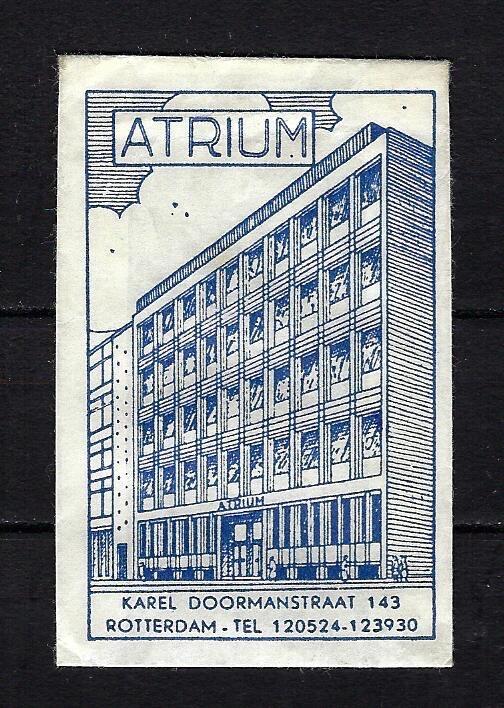 2557 Rotterdam ATRIUM, Verzamelen, Ophalen of Verzenden, Nederland