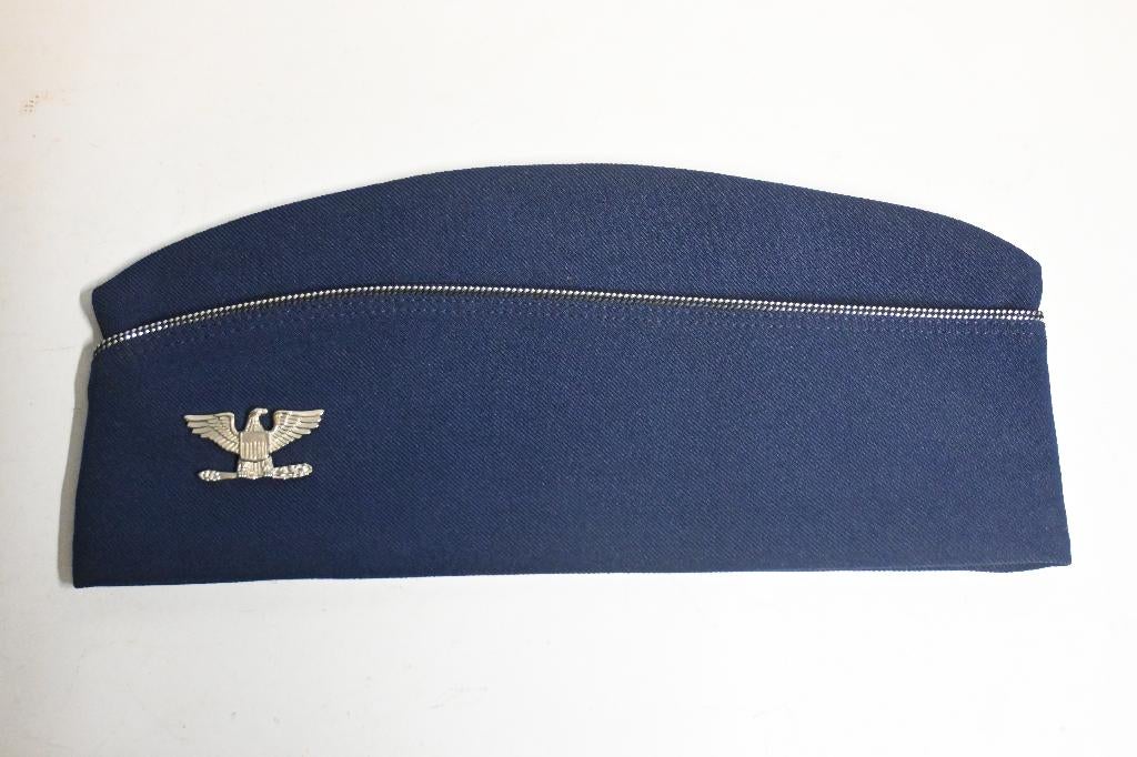 US air force garrison cap officier kolonel sidecap amerika, Ophalen of Verzenden, Luchtmacht, Amerika, Kleding of Schoenen